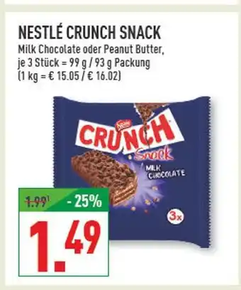 Marktkauf Nestlé crunch snack Angebot