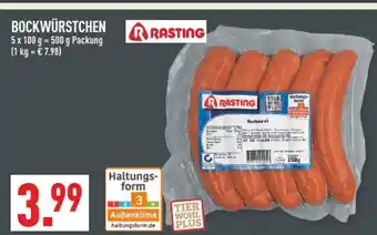 Marktkauf Rasting bockwürstchen Angebot