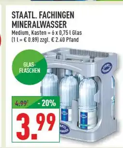 Marktkauf Staatl. fachingen mineralwasser Angebot