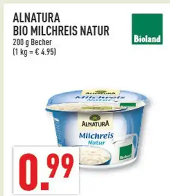 Marktkauf Alnatura bio milchreis natur Angebot