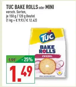 Marktkauf Tuc bake rolls oder mini Angebot