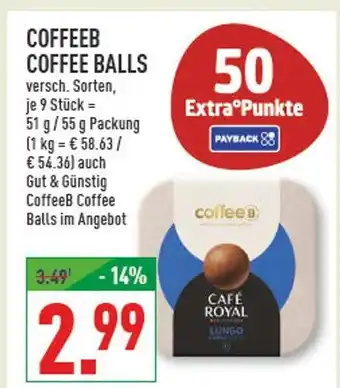 Marktkauf Gut & günstig coffeeb coffee balls Angebot