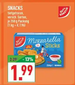 Marktkauf Gut&günstig snacks Angebot