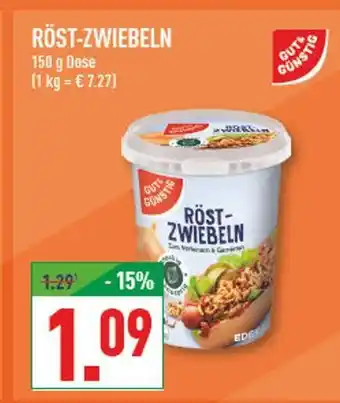 Marktkauf Gut & günstig röst-zwiebeln Angebot