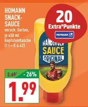 Marktkauf Homann snack-sauce Angebot