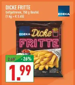 Marktkauf Edeka dicke fritte Angebot