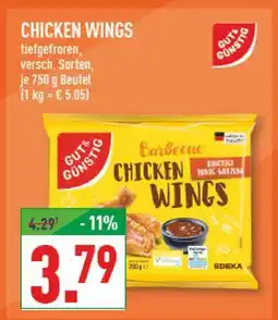 Marktkauf Gut & günstig chicken wings Angebot