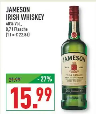 Marktkauf Jameson irish whiskey Angebot