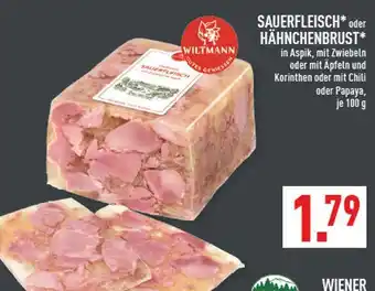 Marktkauf Wiltmann sauerfleisch oder hähnchenbrust Angebot