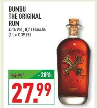 Marktkauf Bumbu the original rum Angebot