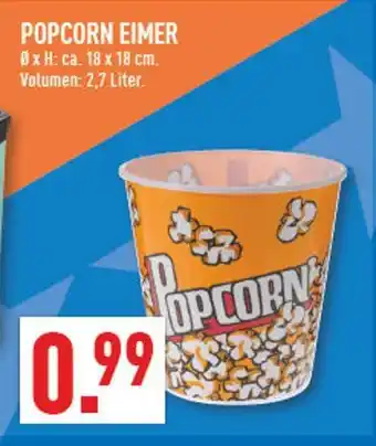 Marktkauf Popcorn eimer Angebot