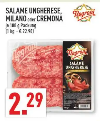 Marktkauf Negroni salame ungherese, milano Angebot