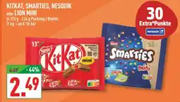 Marktkauf Nestlé kitkat, smarties, nesquik oder lion mini Angebot