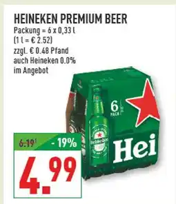 Marktkauf Heineken heineken premium beer Angebot