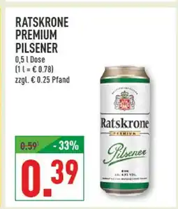 Marktkauf Ratskrone premium pilsener Angebot