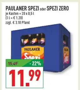 Marktkauf Paulaner spezi oder spezi zero Angebot