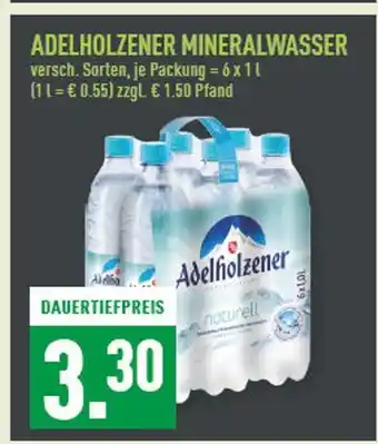 Marktkauf Adelholzener mineralwasser Angebot