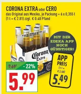 Marktkauf Corona corona extra oder cero Angebot