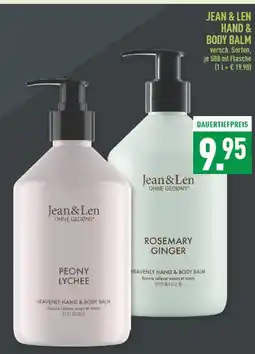 Marktkauf Jean & len hand & body balm Angebot