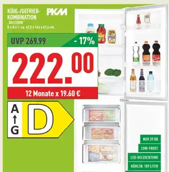 Marktkauf Pkm kühl-/gefrier-kombination Angebot