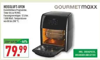 Marktkauf Gourmetmaxx heissluft-ofen Angebot