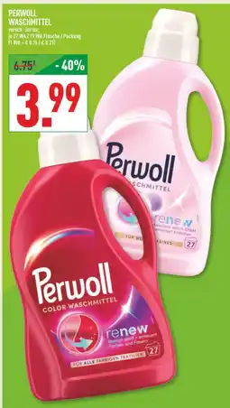 Marktkauf Perwoll waschmittel Angebot