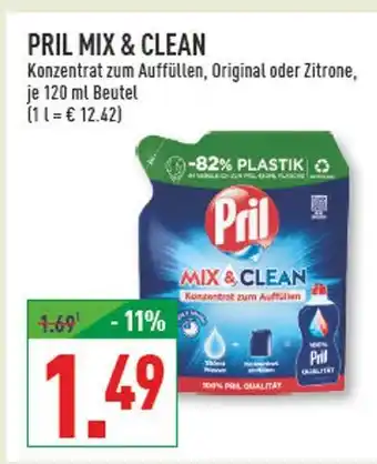 Marktkauf Pril mix & clean Angebot