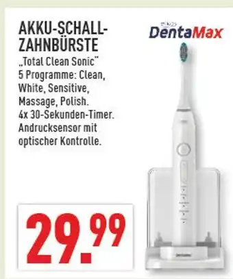 Marktkauf Dentamax akku-schall-zahnbürste Angebot