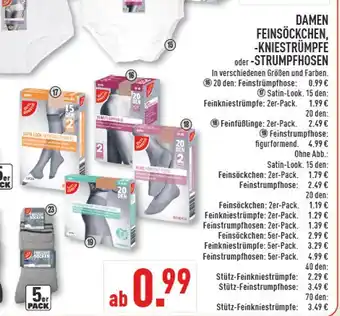 Marktkauf Damen feinsockchen, kniestrümpfe oder strumpfhosen Angebot