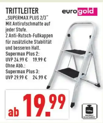 Marktkauf Eurogold trittleiter supermax plus 2/3 Angebot