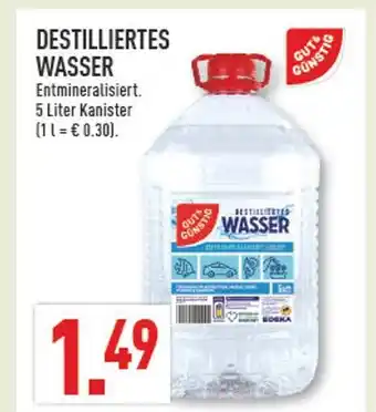 Marktkauf Gut & günstig destilliertes wasser Angebot