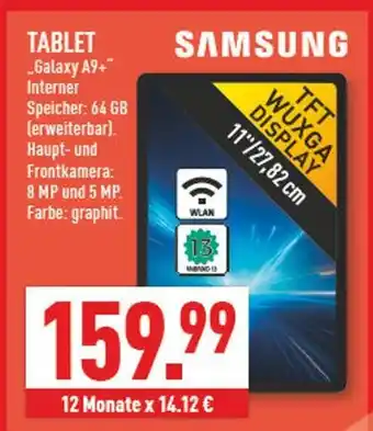 Marktkauf Samsung galaxy a9+ Angebot