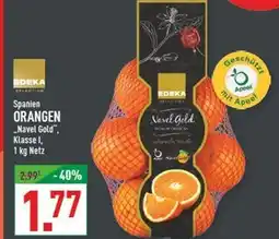 Marktkauf Edeka orangen navel gold Angebot