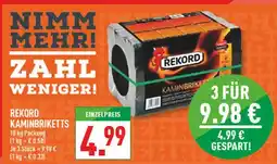 Marktkauf Rekord kaminbriketts Angebot