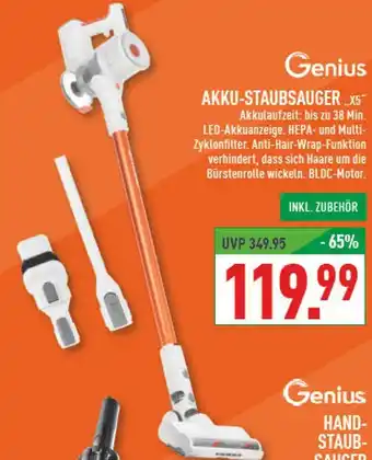 Marktkauf Genius akku-staubsauger „x5“ Angebot