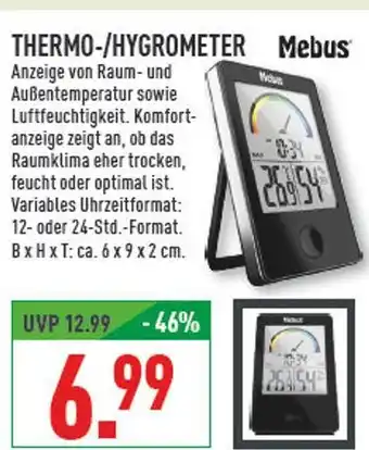 Marktkauf Mebus thermo-/hygrometer Angebot