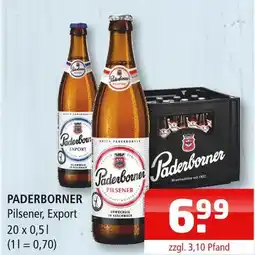 Getränke Oase Paderborner pilsener oder export Angebot