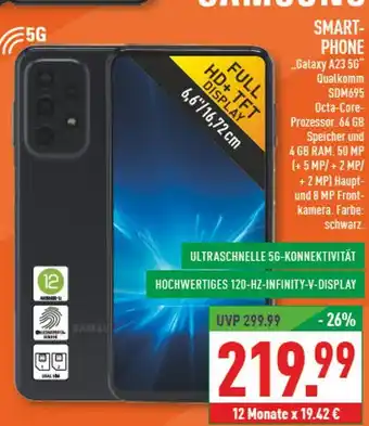 Marktkauf Samsung galaxy a23 5g Angebot