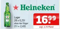 Getränke Oase Heineken lager Angebot