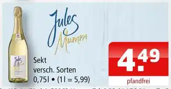 Getränke Oase Jules mumm sekt Angebot