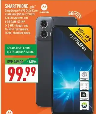 Marktkauf Motorola smartphone „g34“ Angebot