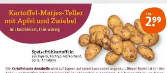 tegut Annabelle kartoffel-matjes-teller mit apfel und zwiebel Angebot