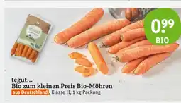 tegut Tegut... bio zum kleinen preis bio-möhren Angebot