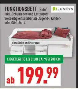 Marktkauf Juskys funktionsbett nalu Angebot