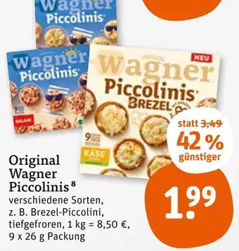 tegut Wagner original wagner piccolinis Angebot