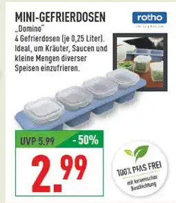 Marktkauf Rotho mini-gefrierdosen domino Angebot