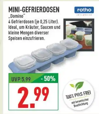 Marktkauf Rotho mini-gefrierdosen domino Angebot