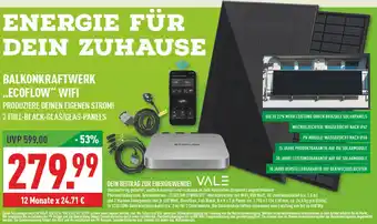 Marktkauf Ecoflow balkonkraftwerk ecoflow wifi Angebot