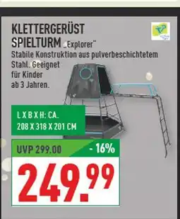 Marktkauf Tp toys klettergerüst spielturm explorer Angebot