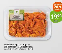 tegut Mecklenburger landpute bio-hähnchen-dönerfleisch Angebot